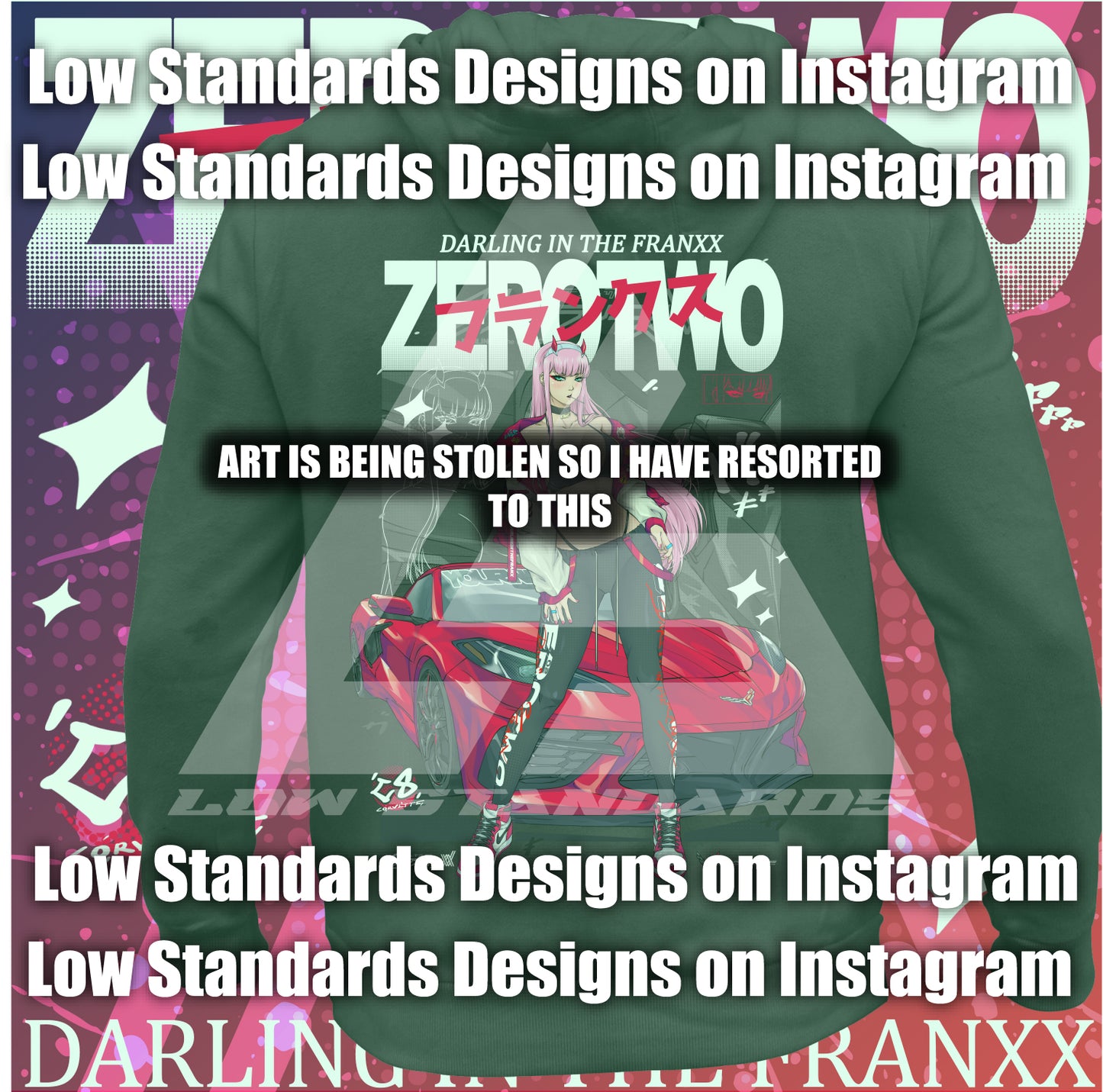 Zero Two C8 Edition Shirt & Hoodie