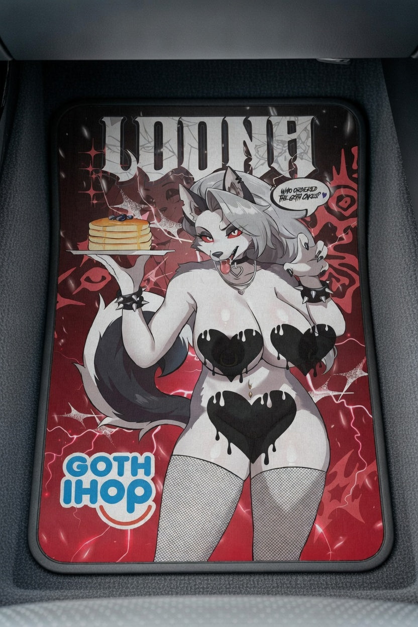Goth Ihop Loona Woolf Car Mats