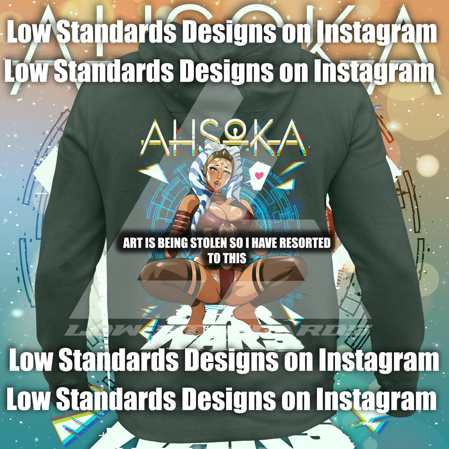 Ahegao Ahsoka Shirt & Hoodie
