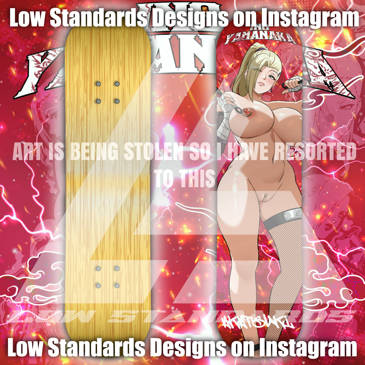 Akatsuki Ino <3 Skate Deck