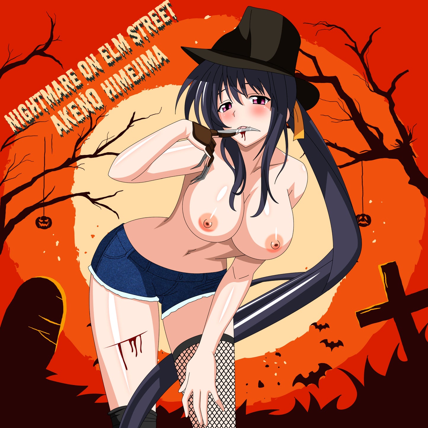Nightmare on Elm Steet Akeno Himejima