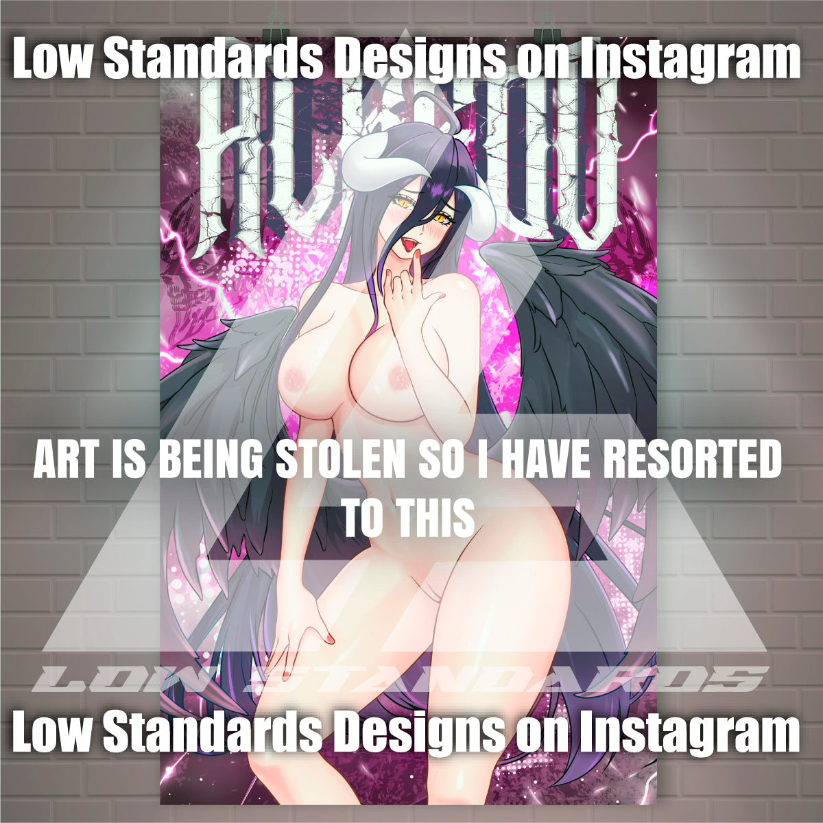 Seductive Albedo <3 Poster / Wall Banner