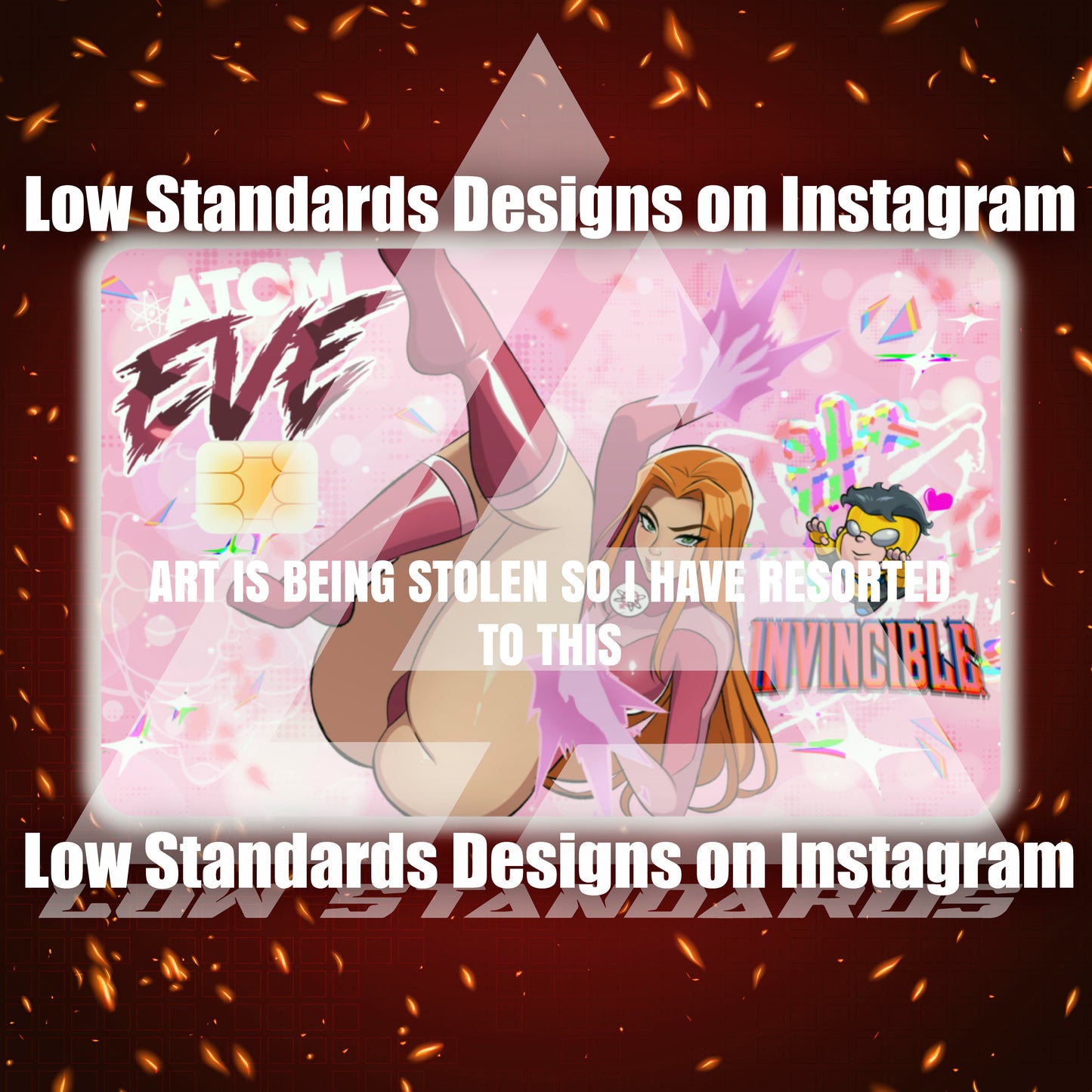 Atom Eve Credit Card Skin