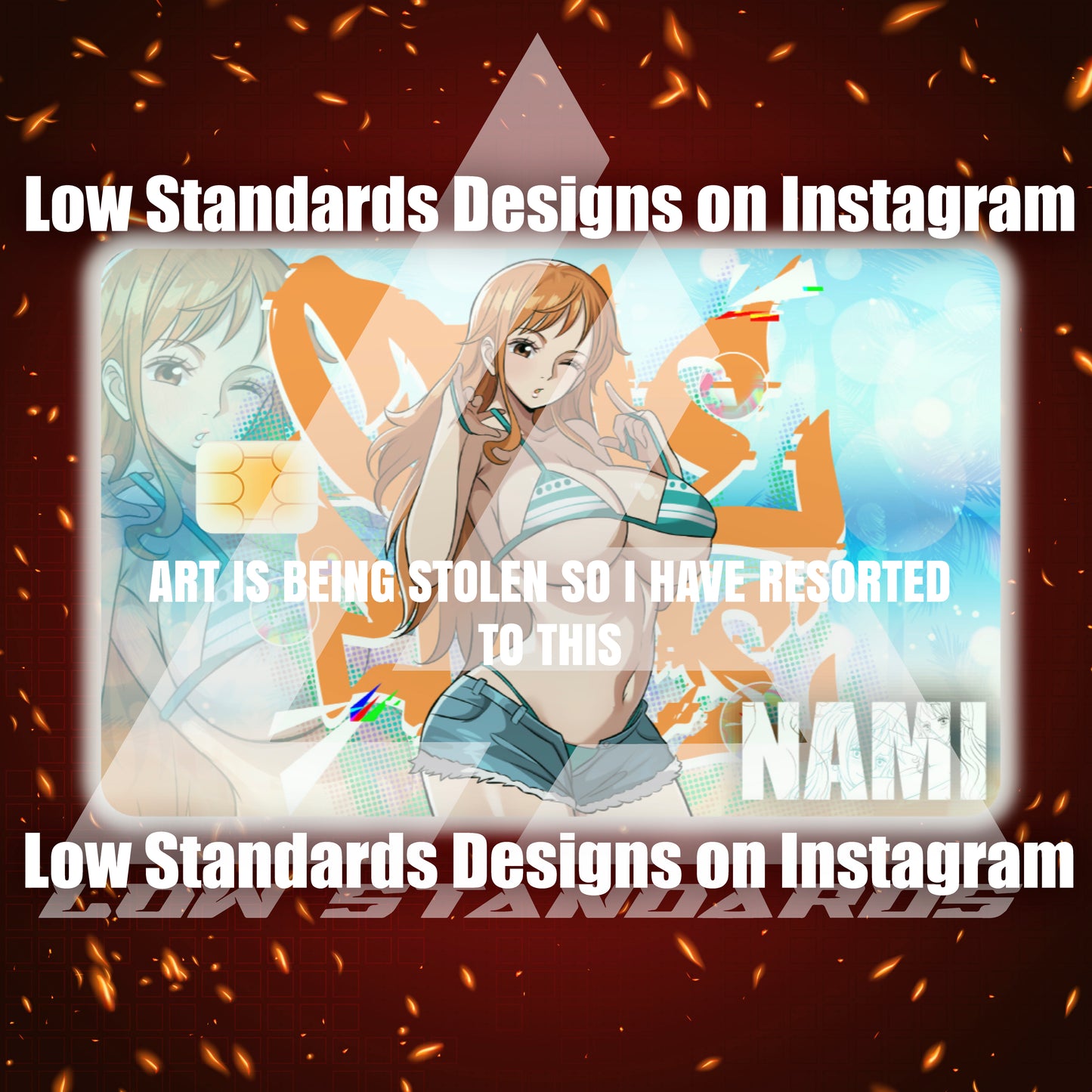 Beach Babe Nami<3 Credit Card Skin