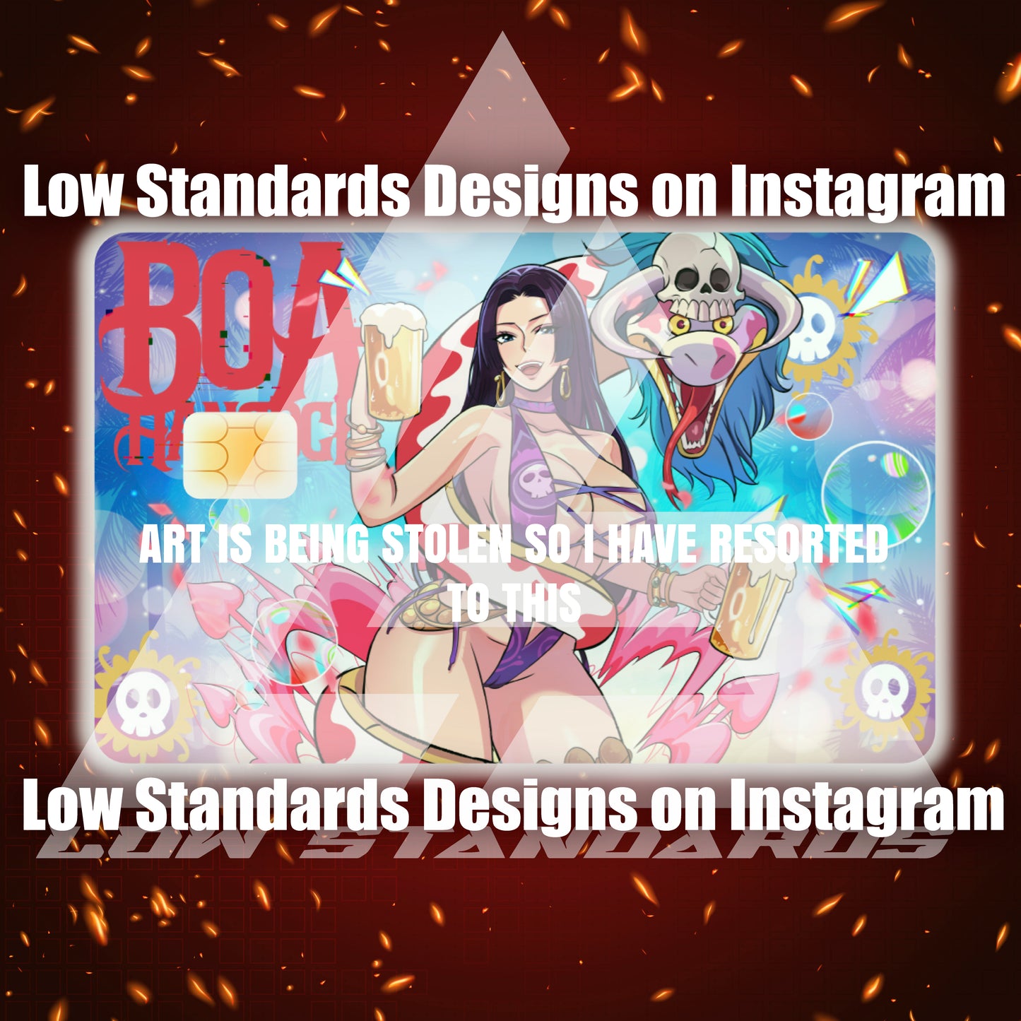 Boa Hancock Credit Card Skin