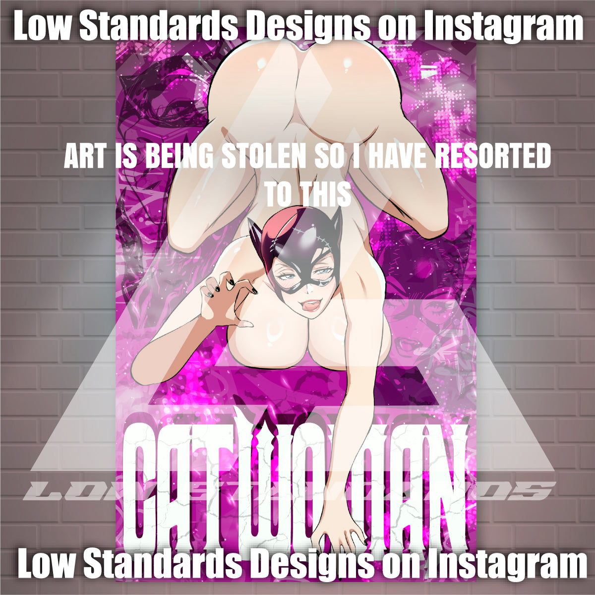 Seductive Catwomen Poster / Wall Banner