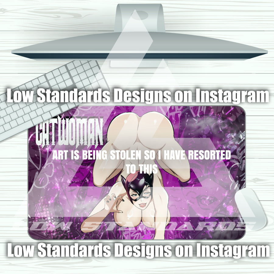 Seductive Catwomen Mousepad