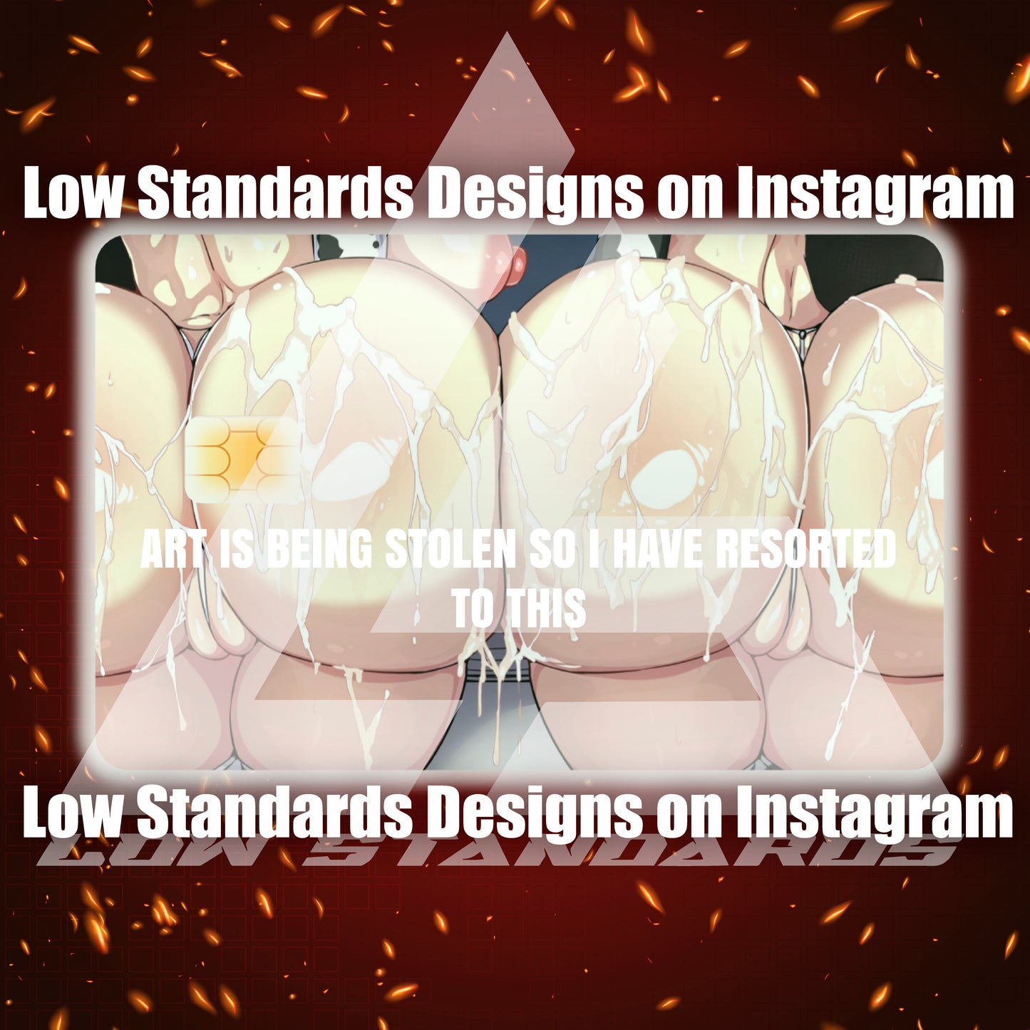 Creamy Asses Credit Card Skin