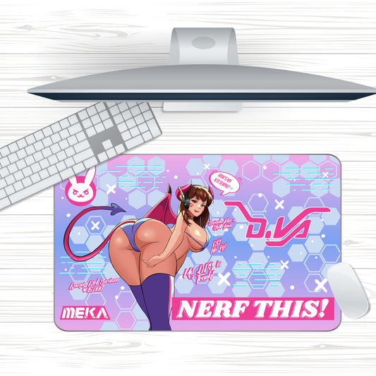 Nerf This! Succubus DVA Mousepad
