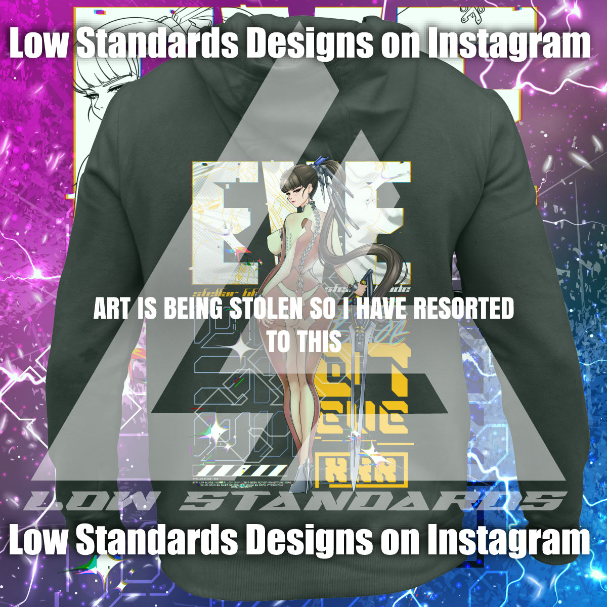 Stellar Blade Eve <3 Shirt & Hoodie