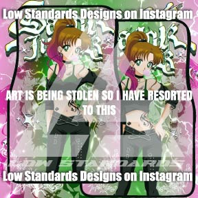 Goth Sailor Guardian Jupiter Car Mats