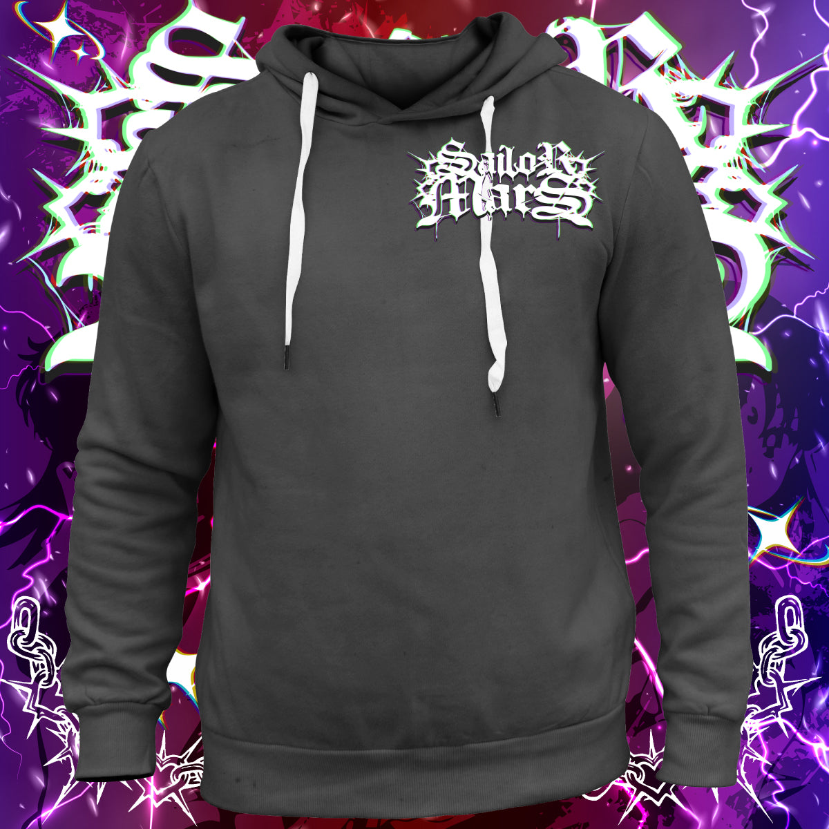 Goth Sailor Guardian Mars<3 Shirt & Hoodie