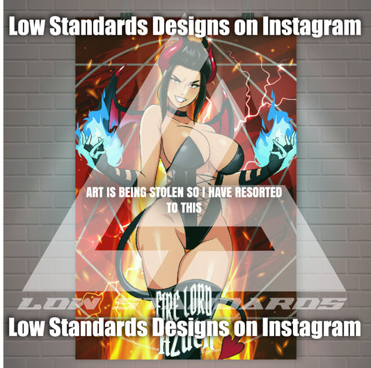 Succubus Azula Poster / Wall Banner