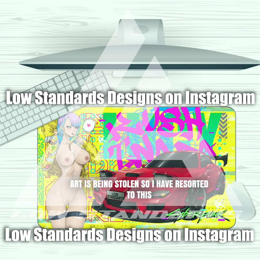 RX7 Edition Cyber Punk Lucy <3 Mousepad