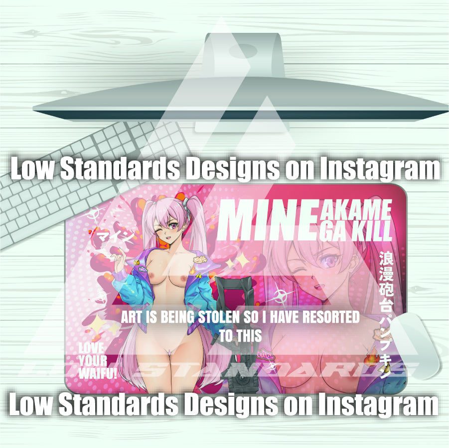 Akame Ga Kill Mine <3 Mousepad