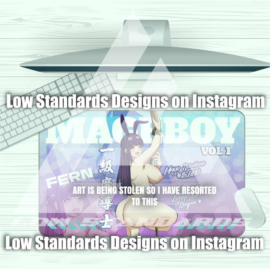 MageBoy Fern Mousepad