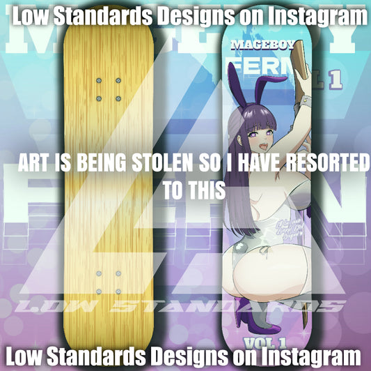 MageBoy Fern Skate Deck