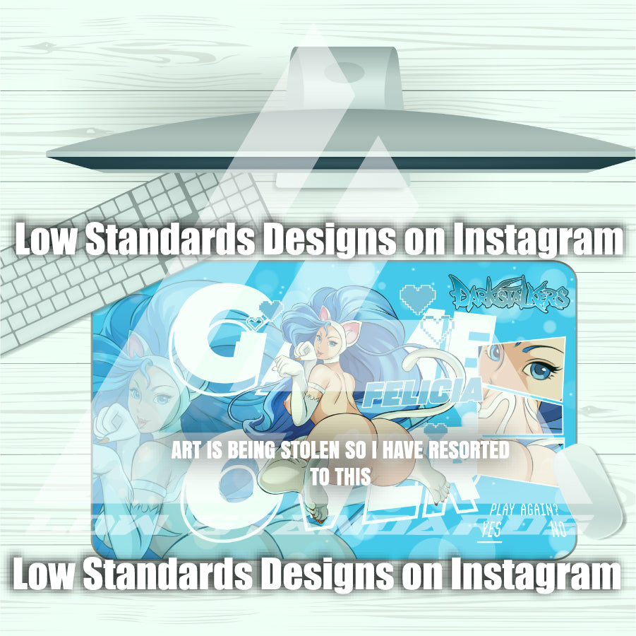 Darkstalkers Seductive Felicia <3 Mousepad