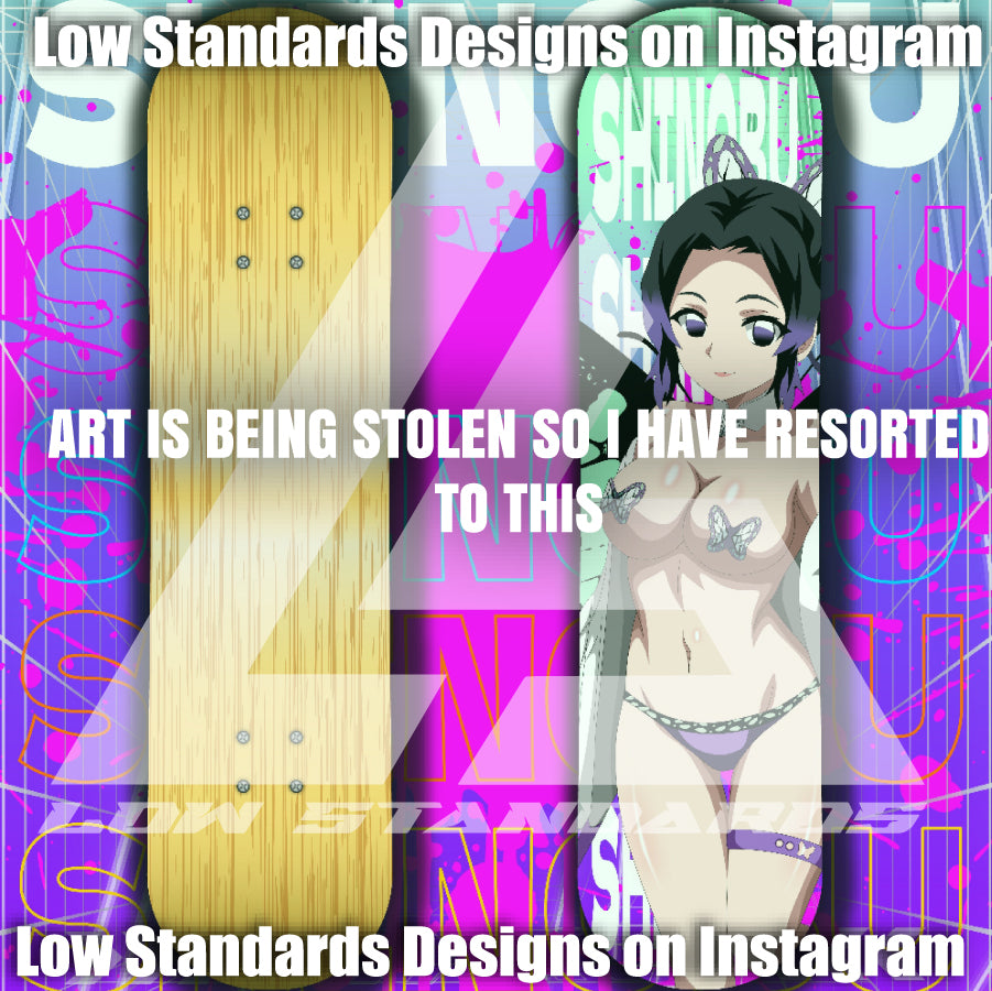 Sexy Hashira Shinobu <3 Skate Deck