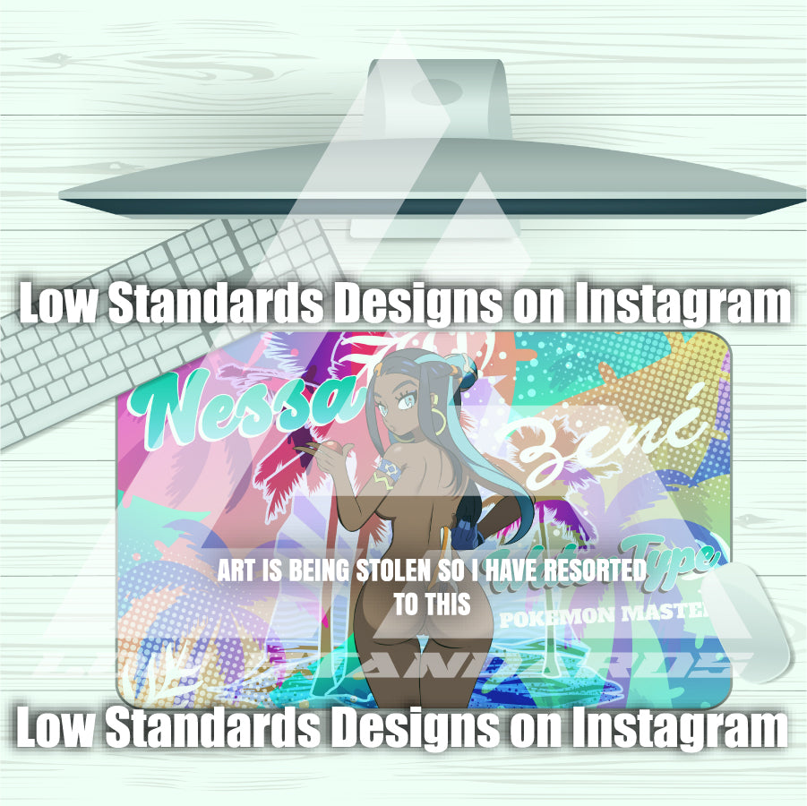 Beach Babe Nessa Mousepad