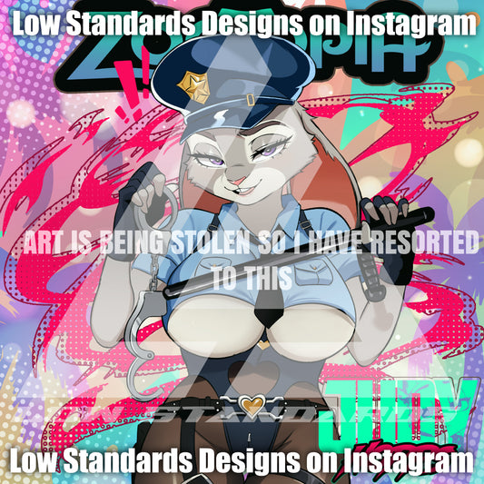 Seductive Officer Judy Hopps <3