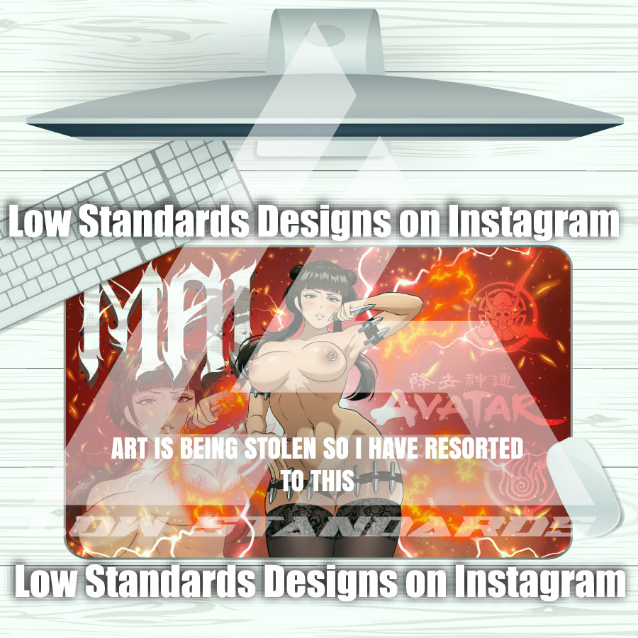 Seductive Fire Nation Mai <3 Mousepad