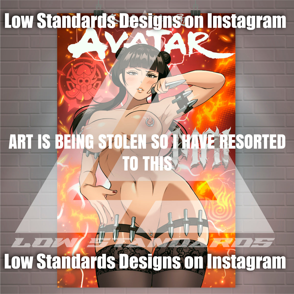 Seductive Fire Nation Mai <3 Poster / Wall Banner