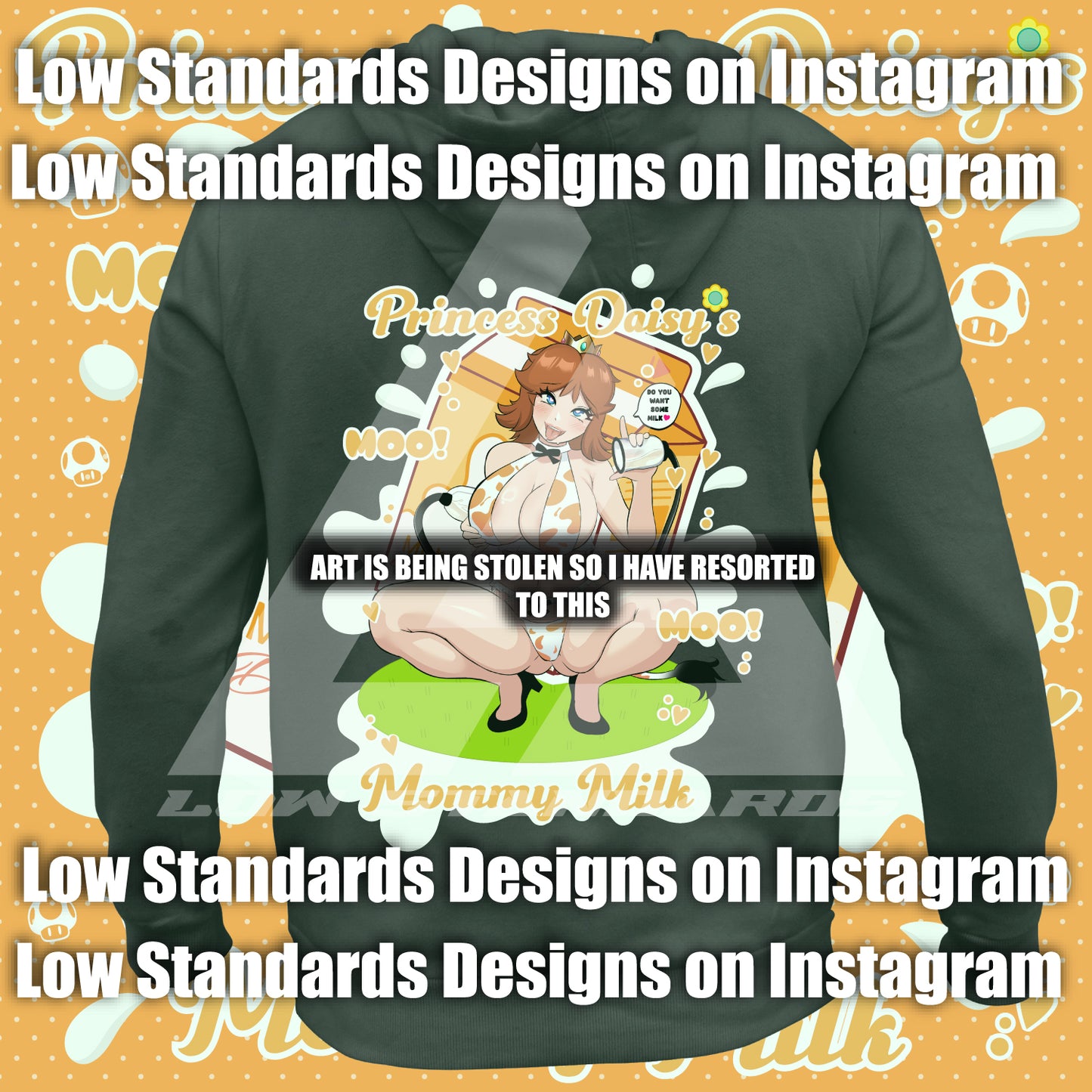 Mommy Milkers Princess Daisy <3 Shirt & Hoodie