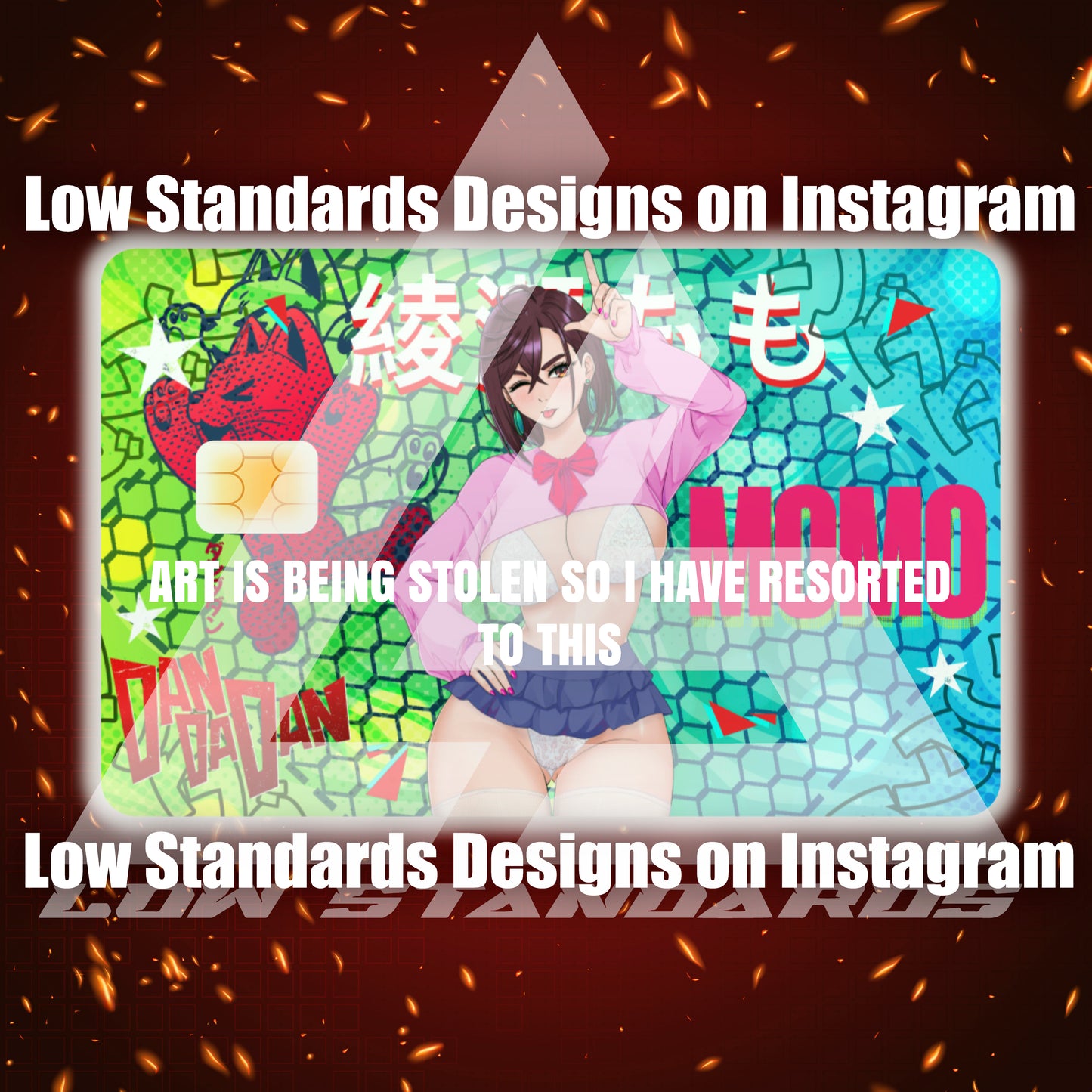 Momo <3 Credit Card Skin