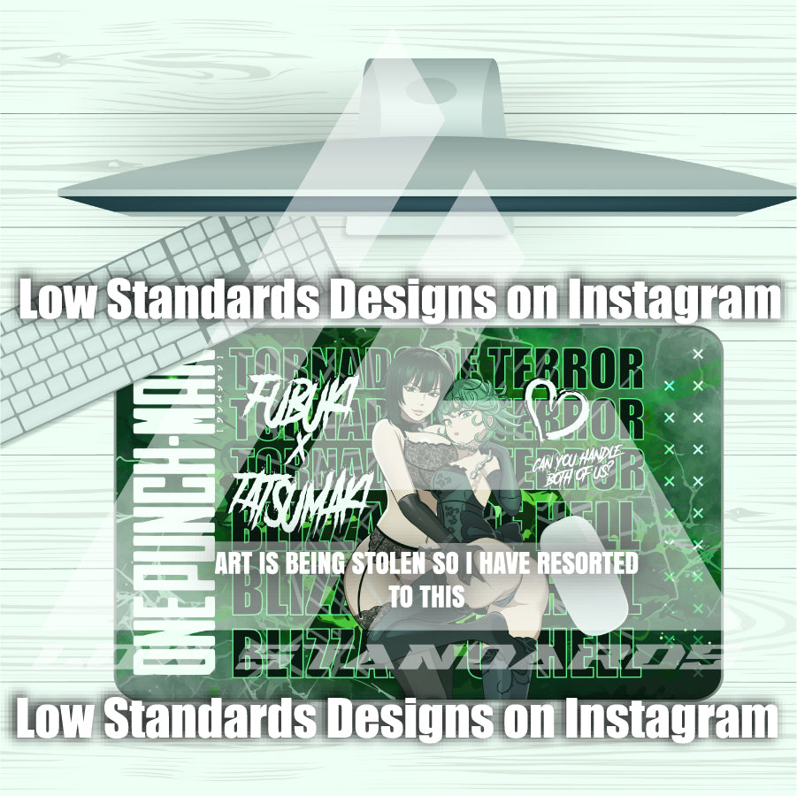 Seductive Fubuki and Tatsumaki <3 Mousepad