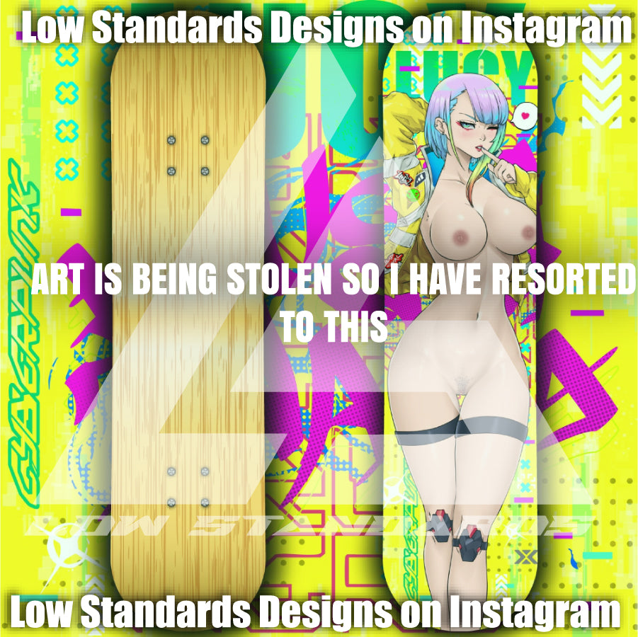 RX7 Edition Lucy <3 Skate Deck