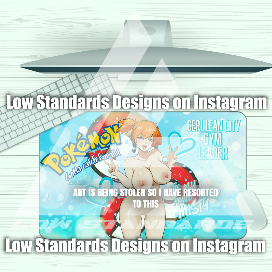 Big Biddies Misty<3 Mousepad