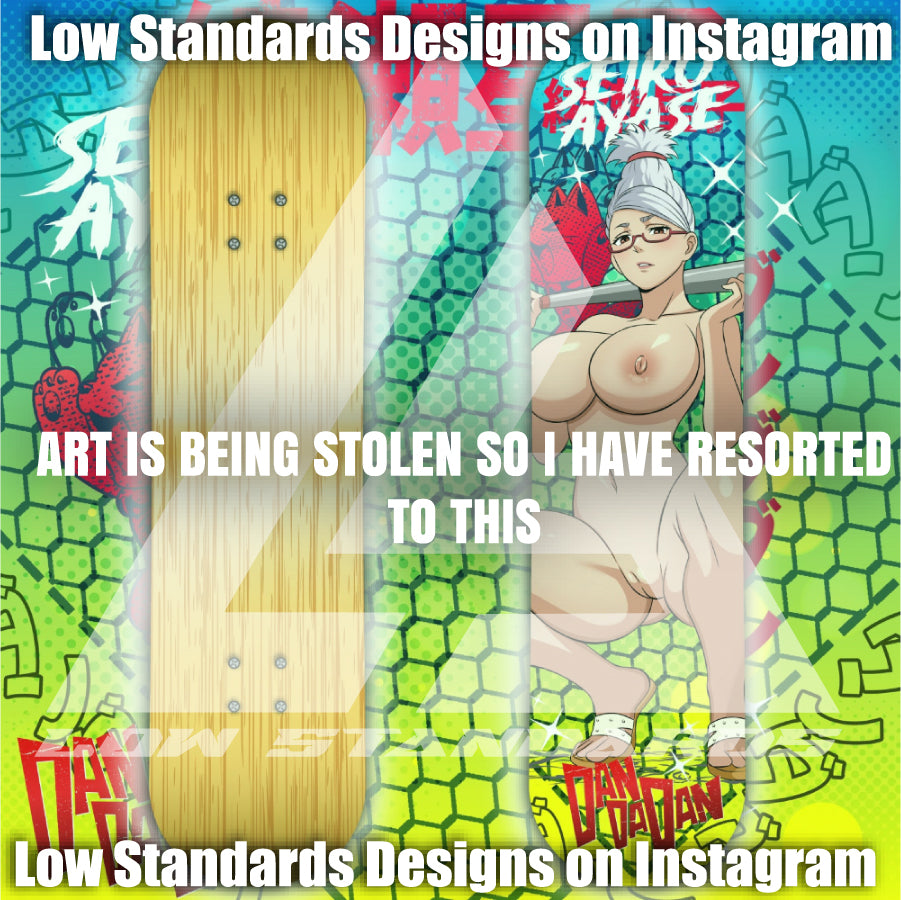Seductive Seiko Skate Deck