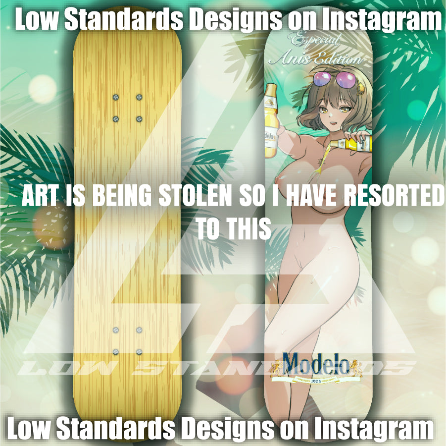 Summer Time Anis Skate Deck