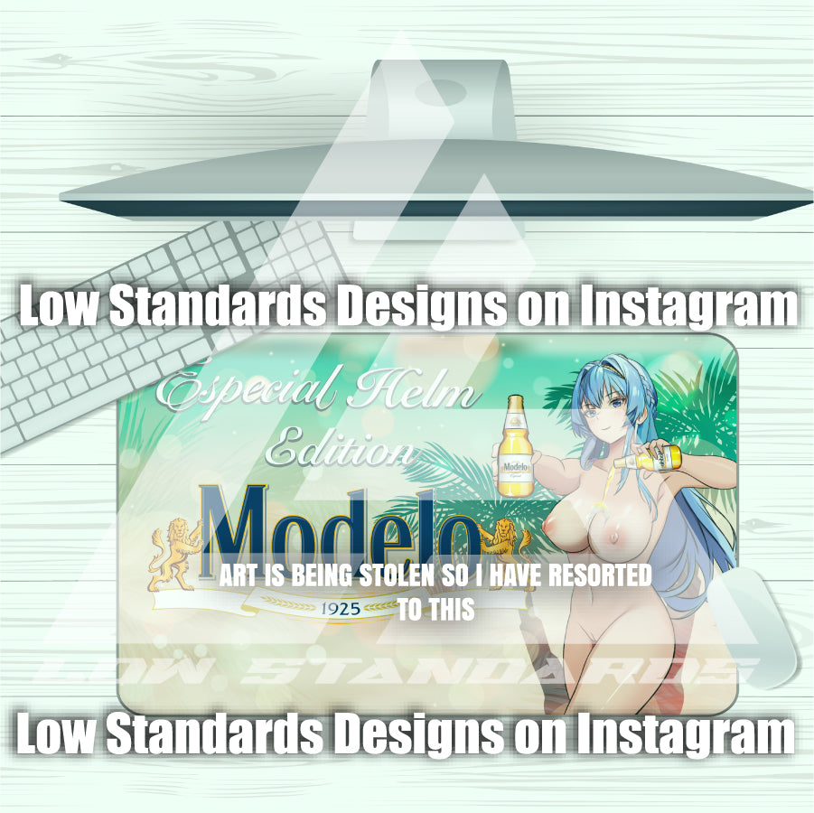 Summer Time Helm Mousepad