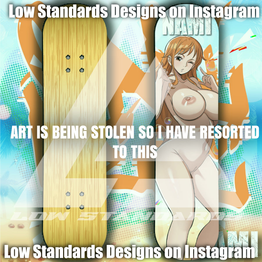 Beach Babe Nami <3 Skate Deck