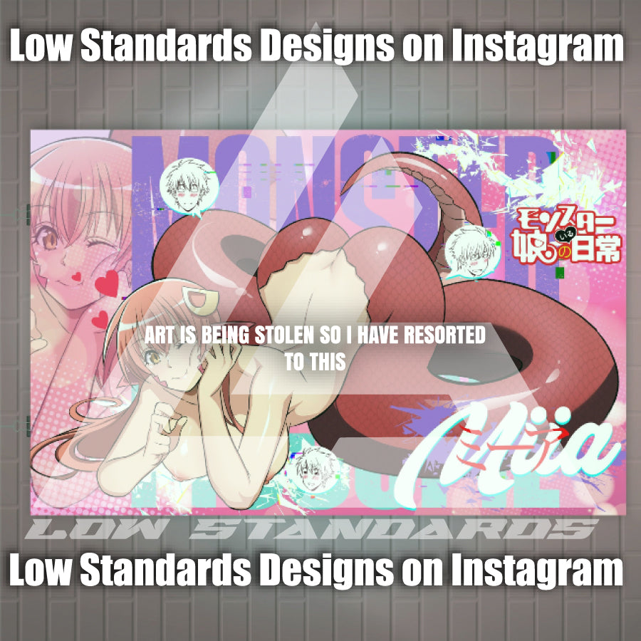 Monster Musume Seductive Miia <3 Poster / Wall Banner