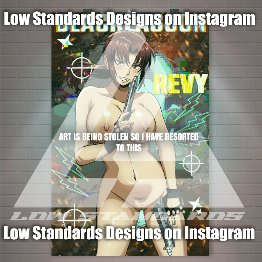 Black Lagoon Revy Poster / Wall Banner