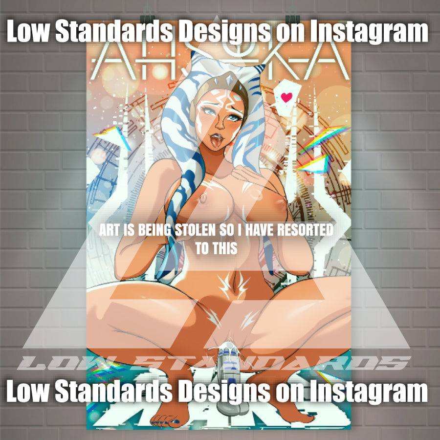 Ahegao Ahsoka Poster / Wall Banner