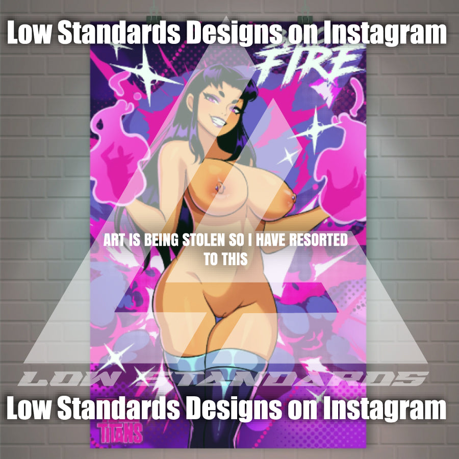 Blackfire <3 Poster / Wall Banner