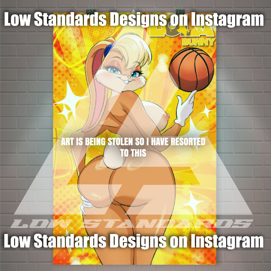 Space Jam Lola Bunny Poster / Wall Banner