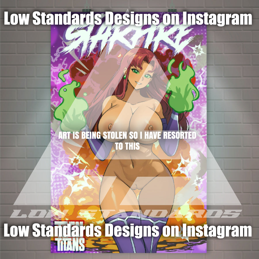 Starfire <3 Poster / Wall Banner
