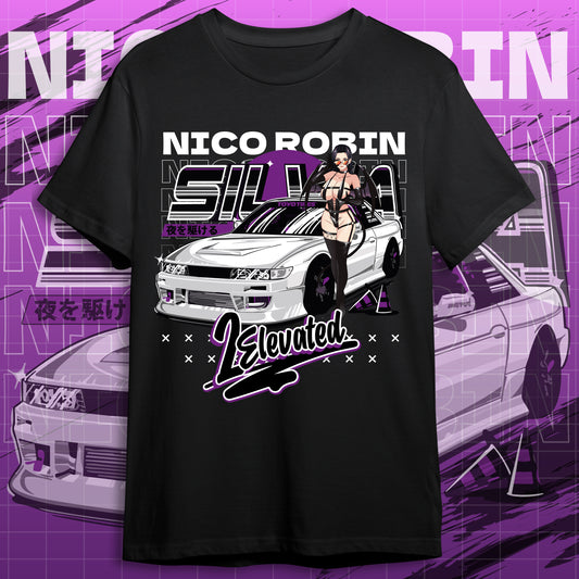 2Elevated Nico Robin/ Nissan Silvia Shirt & Hoodie