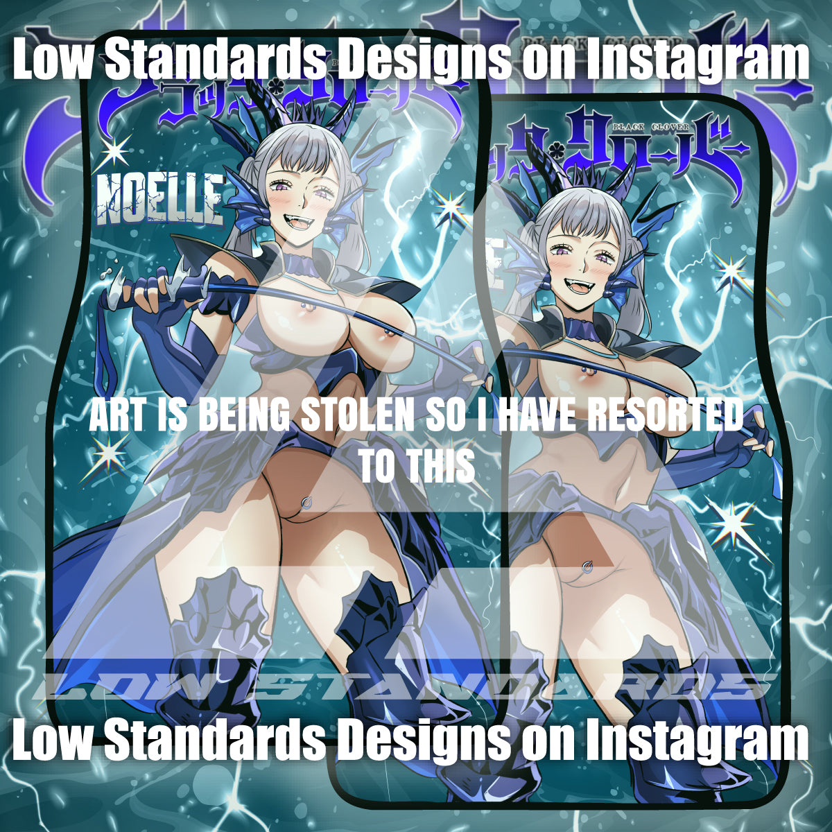 Seductive Valkrie Noelle <3 Car Mats