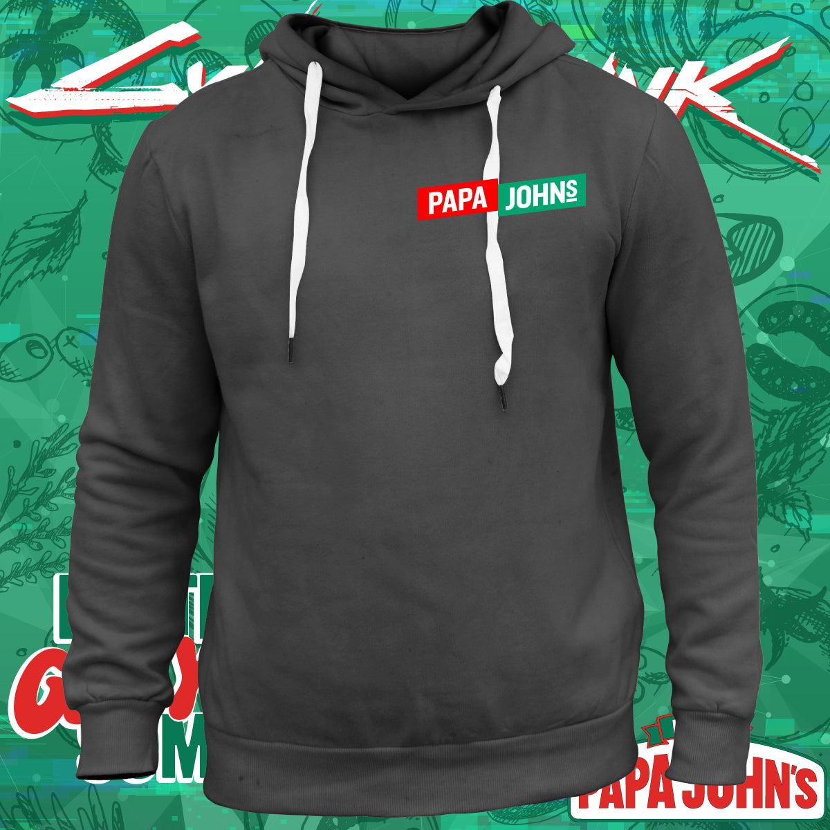 Papa John's Delivery Girl Rebecca Shirt & Hoodie