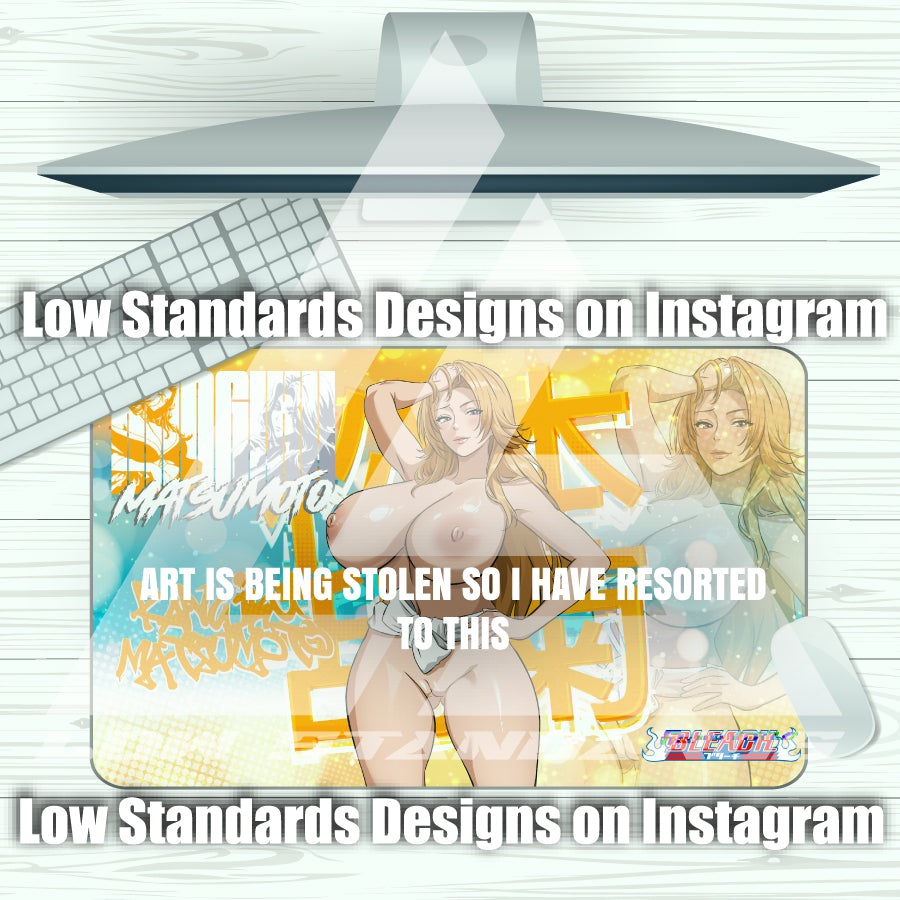 Seductive Rangiku Matsumoto Mousepad