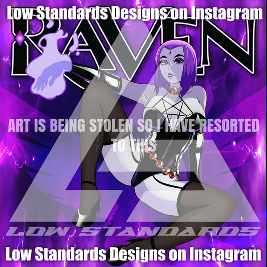 Teen Titian Seductive Raven #52