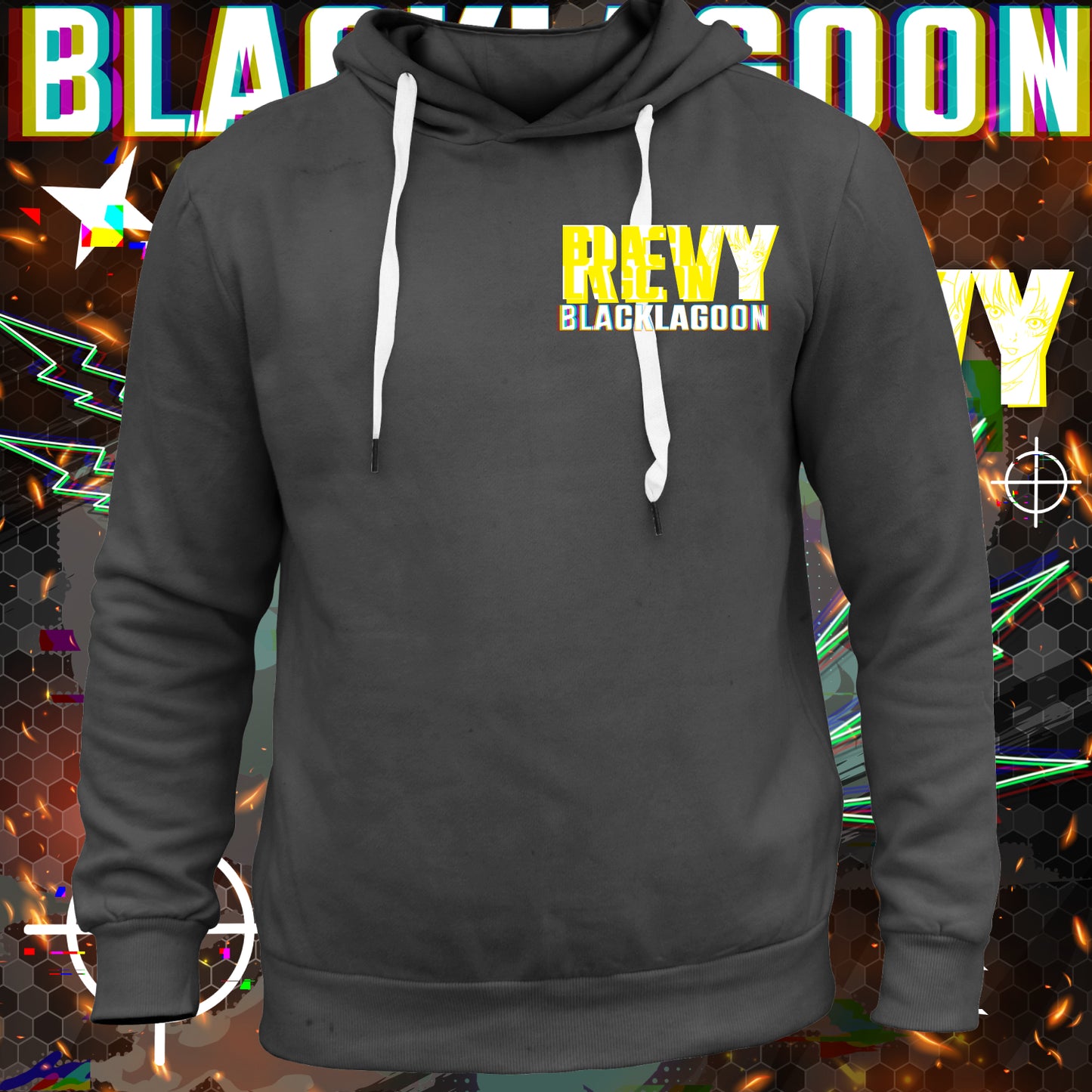 Black Lagoon Revy Shirt & Hoodie