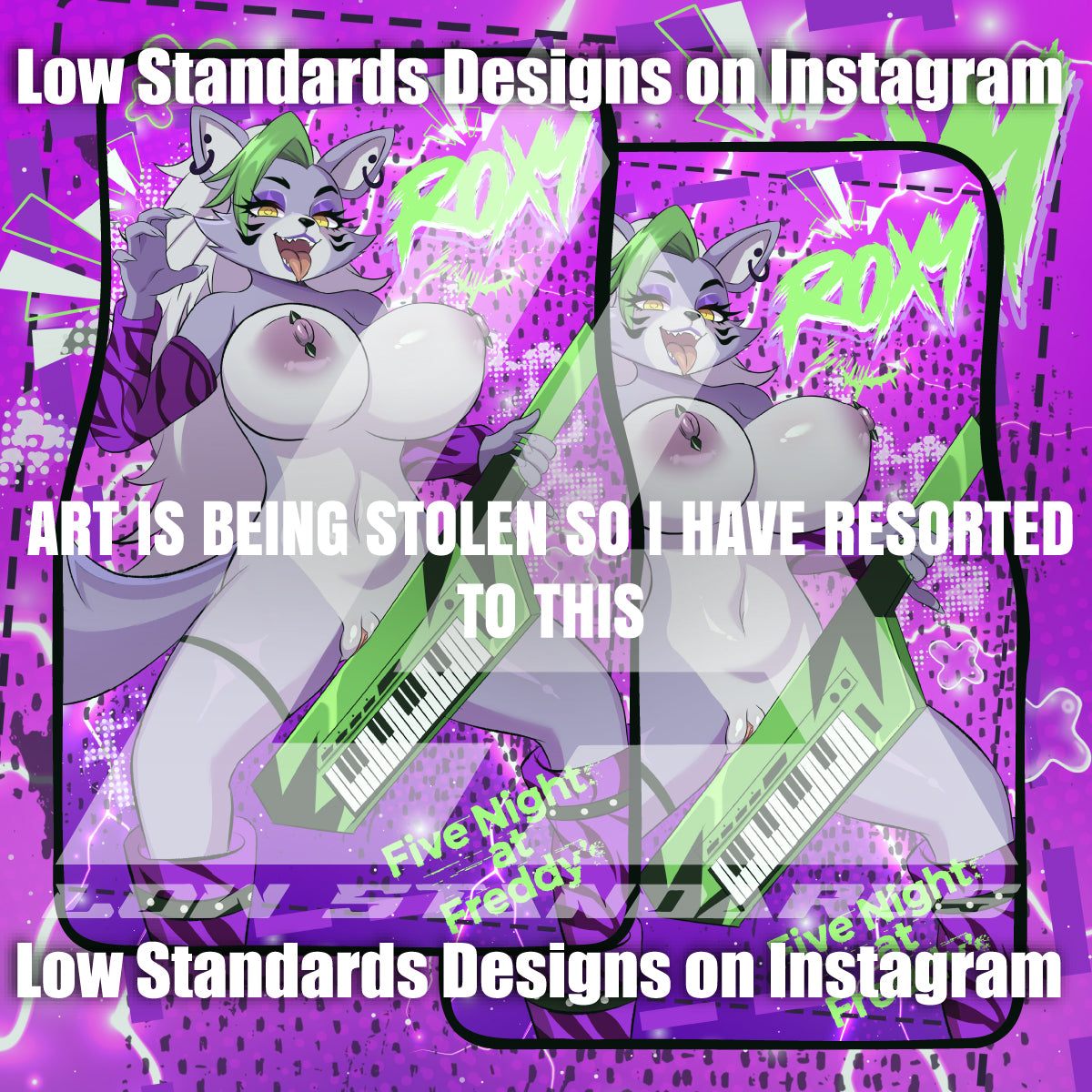 Seductive Roxy FNAF <3 Car Mats