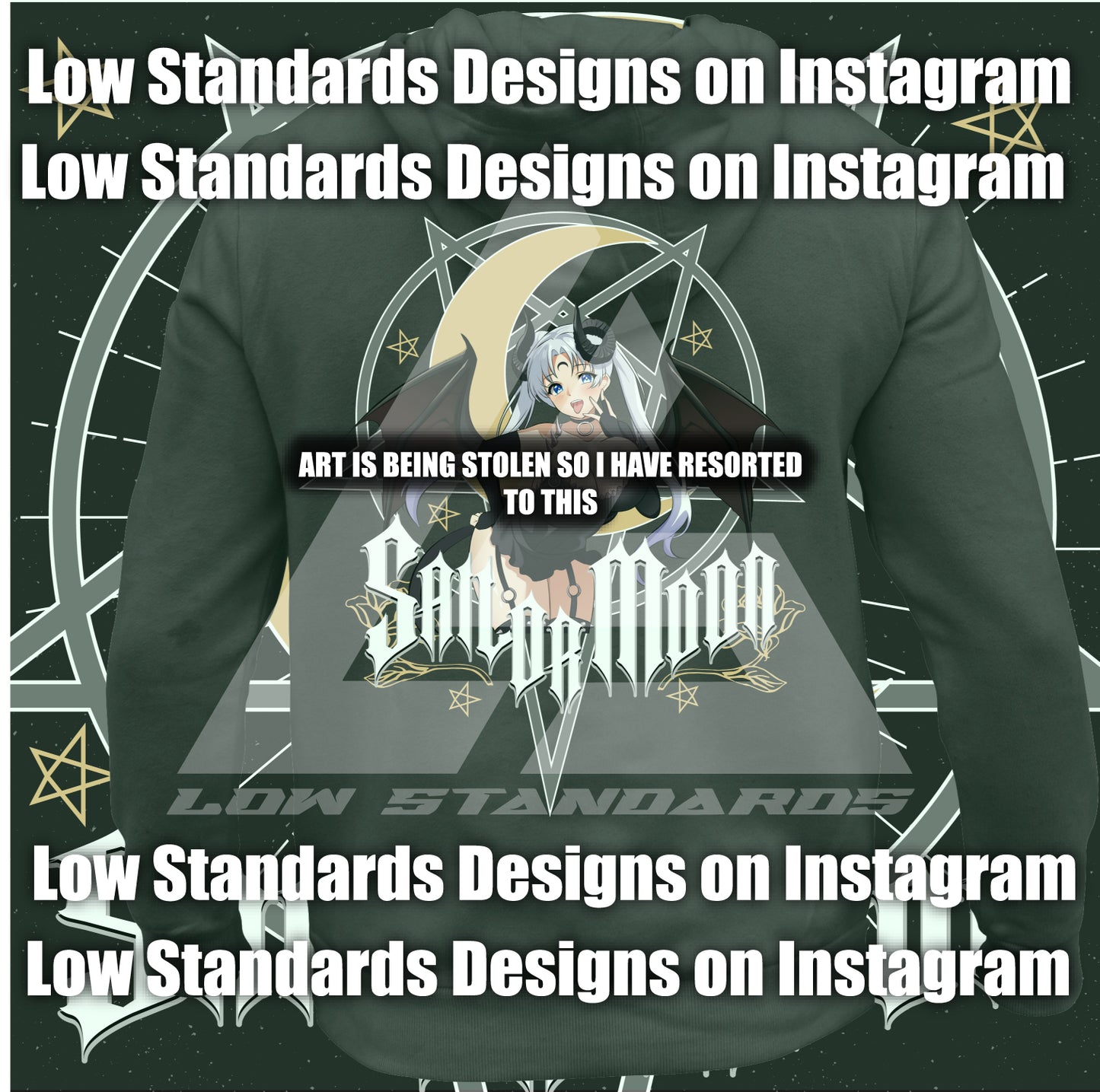 Seductive Succubus Moon<3 Shirt & Hoodie
